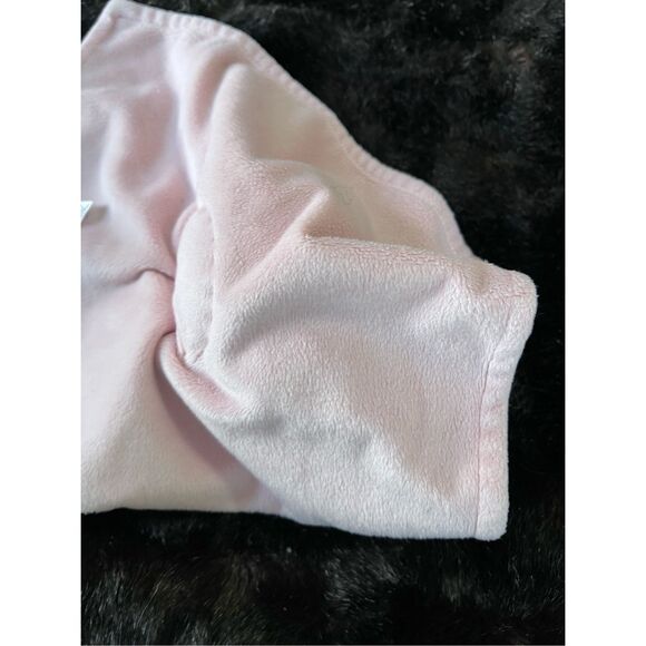Modern Moments by Gerber Baby Plush Pink White Cat Lovey Security Blanket Toy - Picture 3 of 3